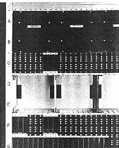 CDC 6000 bay: memory blocks on top, logic modules below